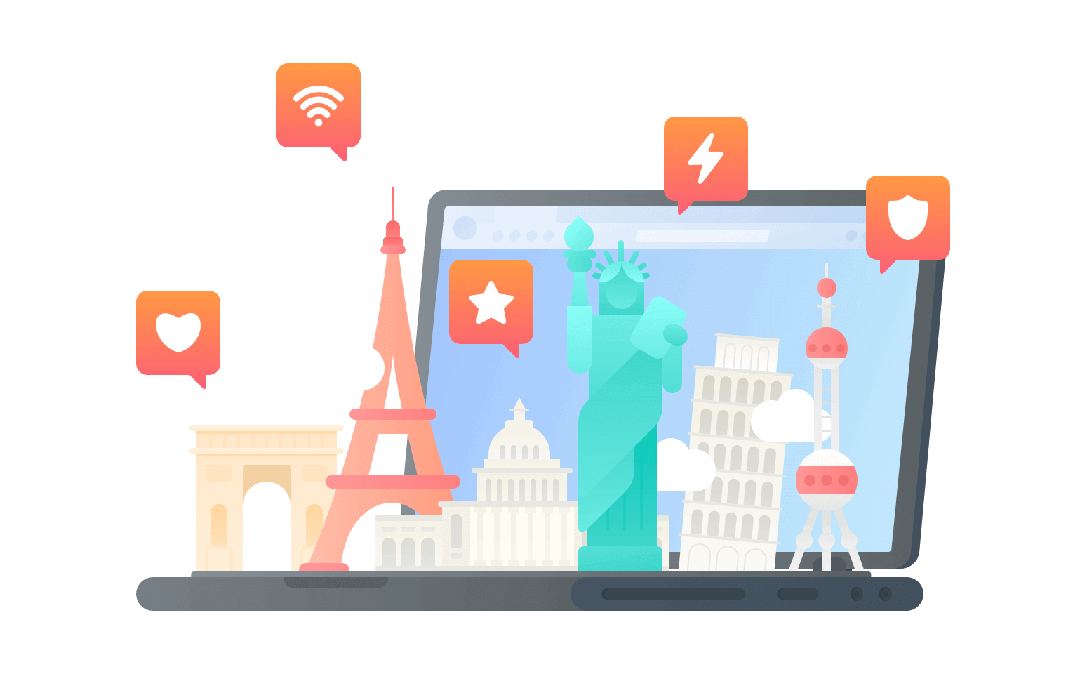 在瓦努阿图连接到中国的代理 - 海龟VPN